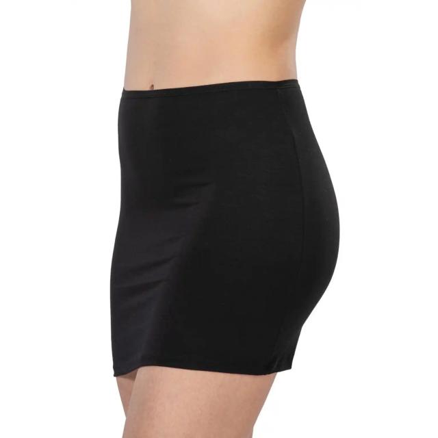 Siyah Modal Cotton Mini Jupon Siyah Modal Cotton Mini Jupon