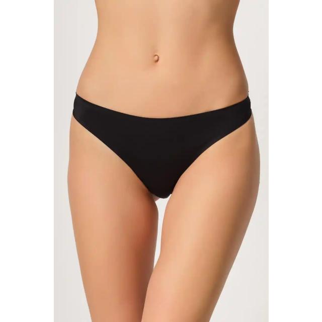Siyah Yapıştırma Lazer Kesim String Külot Siyah Yapıştırma Lazer Kesim String Külot