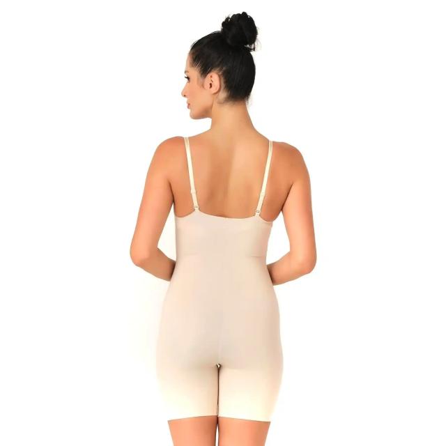 Ten Rengi Lazer Kesim Dekolte Uyumlu Boxer Korse