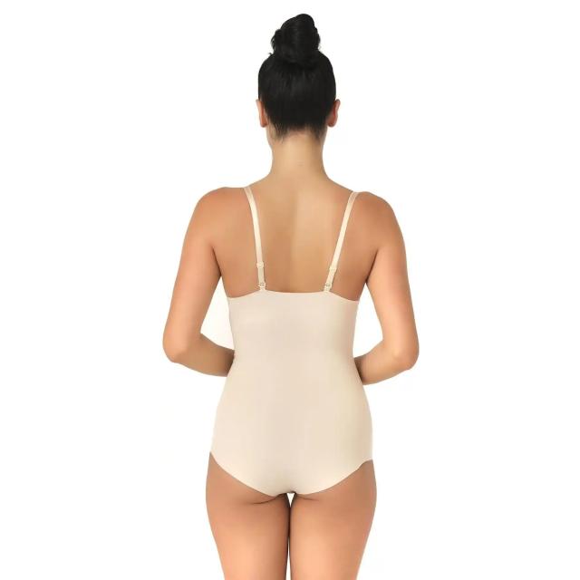 Ten Rengi Lazer Kesim Dekolte Uyumlu Slip Korse